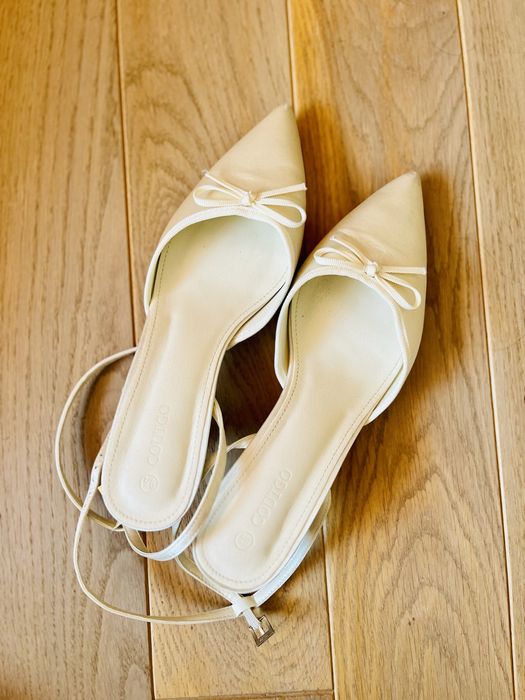 Американски бели летни сватбени обувки 40-41