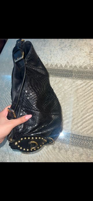 Vând geantă originală Gucci și geacă din piele de piton natural