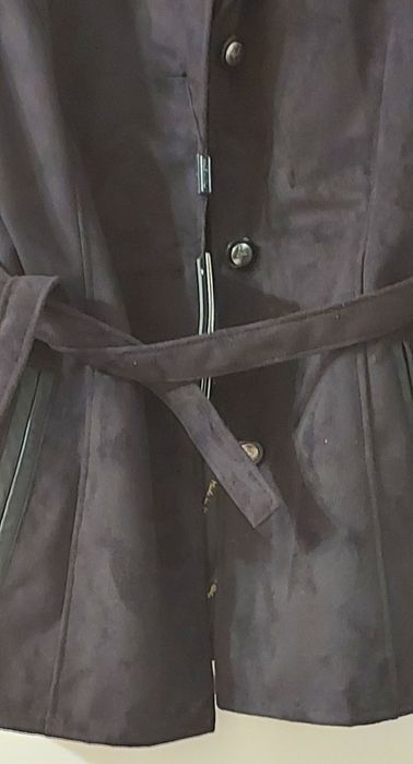 Итальянский Замшевый  пиджак -куртка  женская