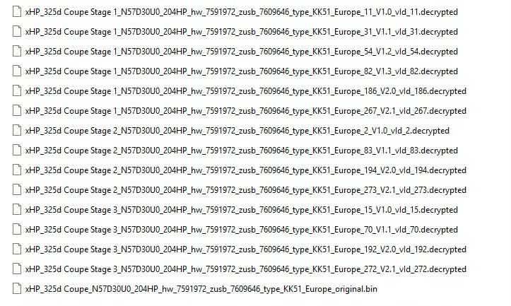 xHP 6HP/8HP & MHD FLASH FILES - Файлове за ЧИП Тунинг на скорости ZF
