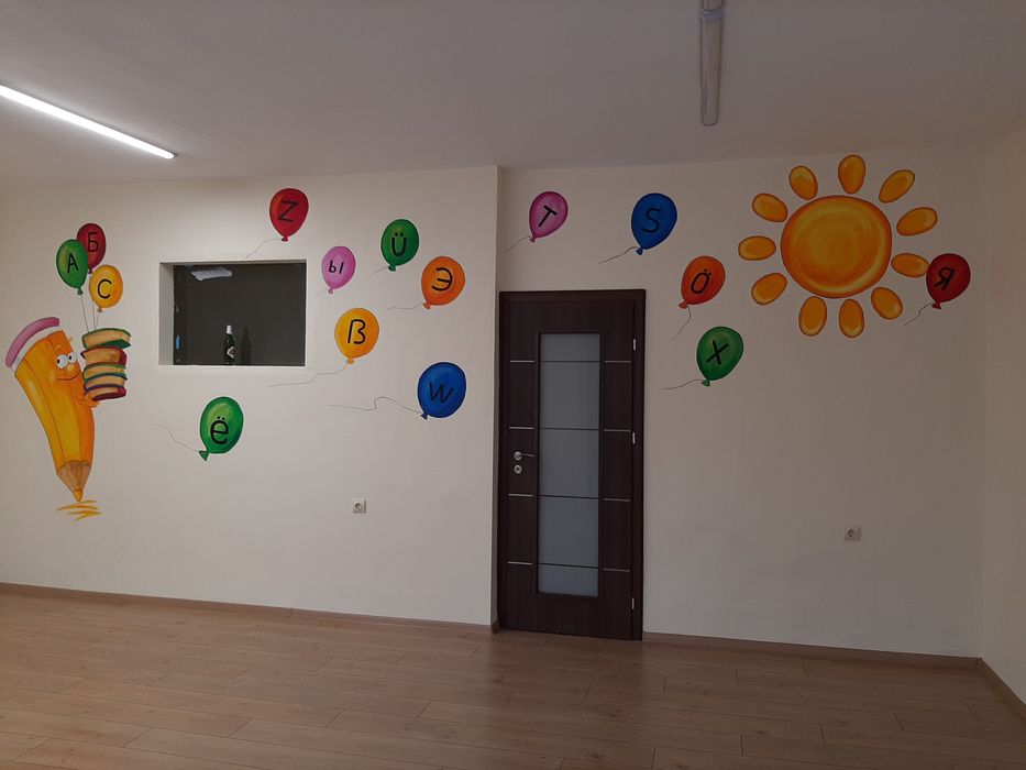 Рисуване върху стени и  други повърхности