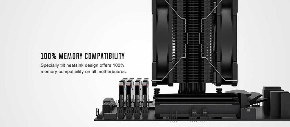 Cooler Procesor CPU ID-COOLING SE-225-XT BLACK V2 2x120mm