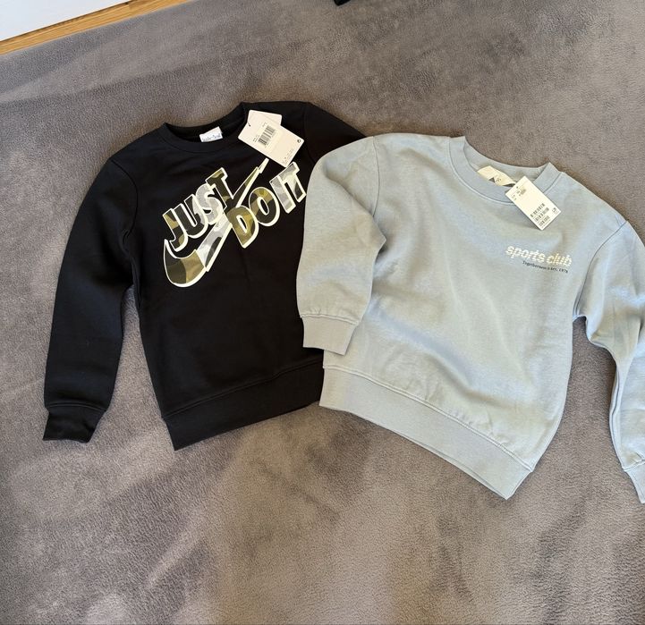 Детски суичъри с мека подплата Nike и H&M