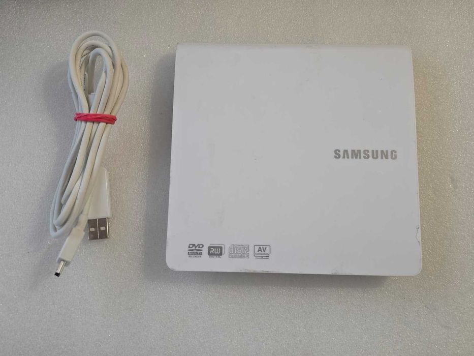 DVD Writer extern Samsung SE-208AB/TSBS, USB2.0, alb - poze reale