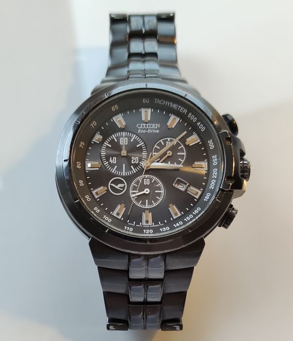 Ceas Citizen Eco Drive Lufthansa Limited Edition 750 de exemplare pret redus la 650 de lei
