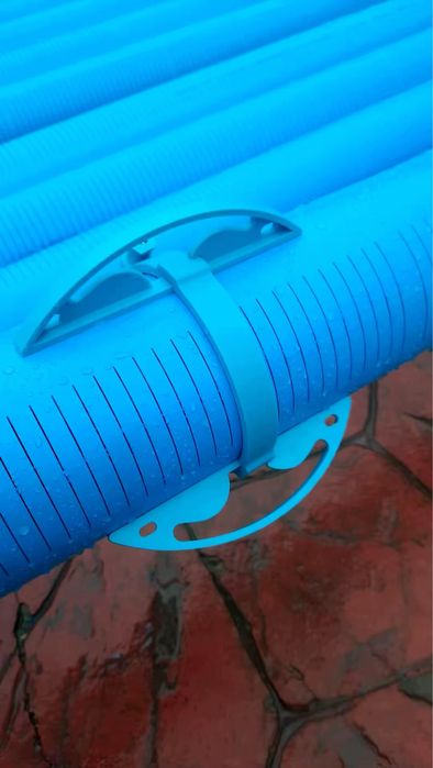 Țeavă albastră cu filet pentru foraje puțuri