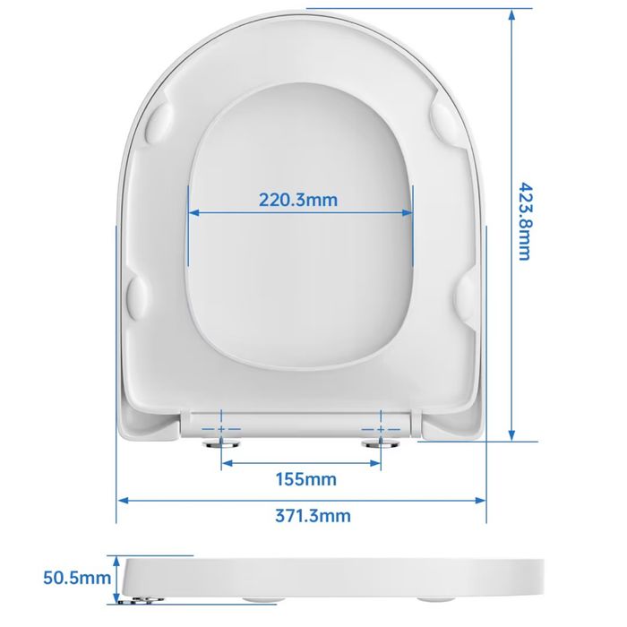 Capac toaleta/WC softclose