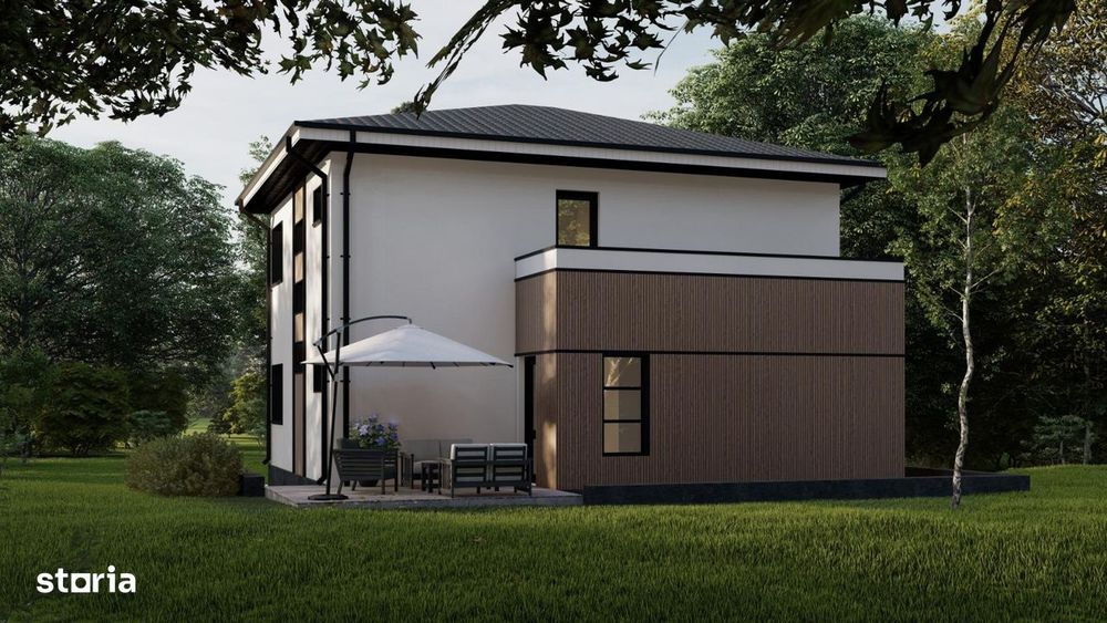 Casa cu 3 dormitoare, 3 bai, D+P+E, 459mp teren, Sorogari