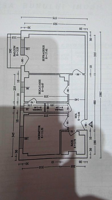 Proprietar vand apartament 2 camere, decomandat, Trivale, complex 2, etaj 2