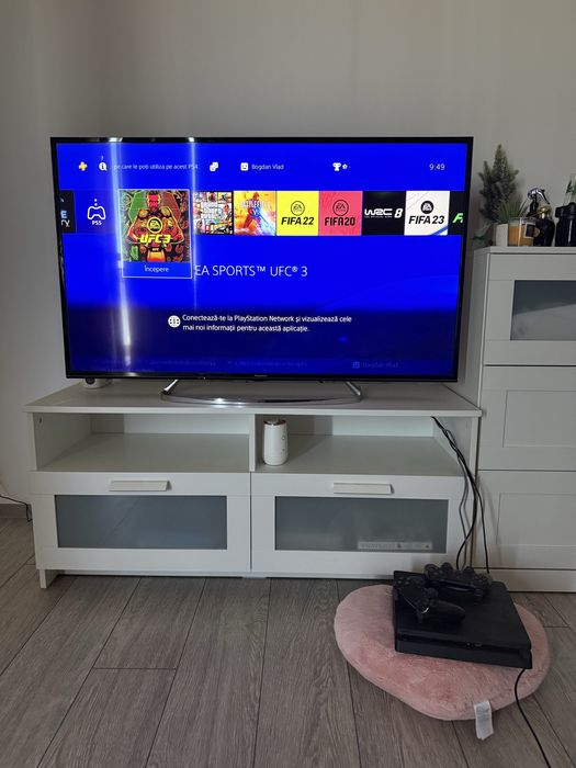Vand ps 4 slim + 3 manete
