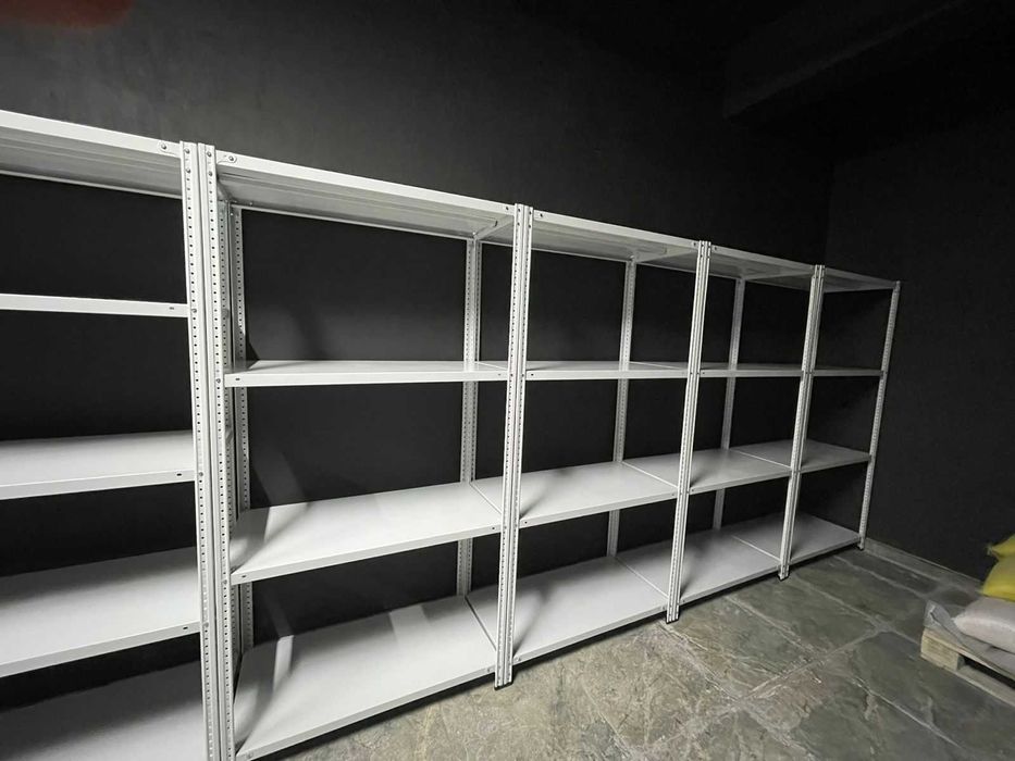 стеллаж торговый полки витрины