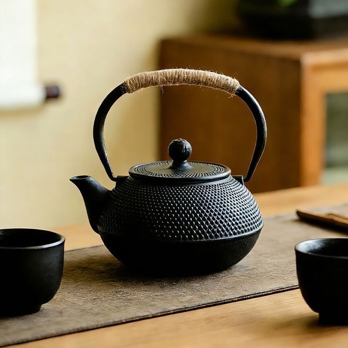 Чугунный чайник для заваривания чая — 800 мл