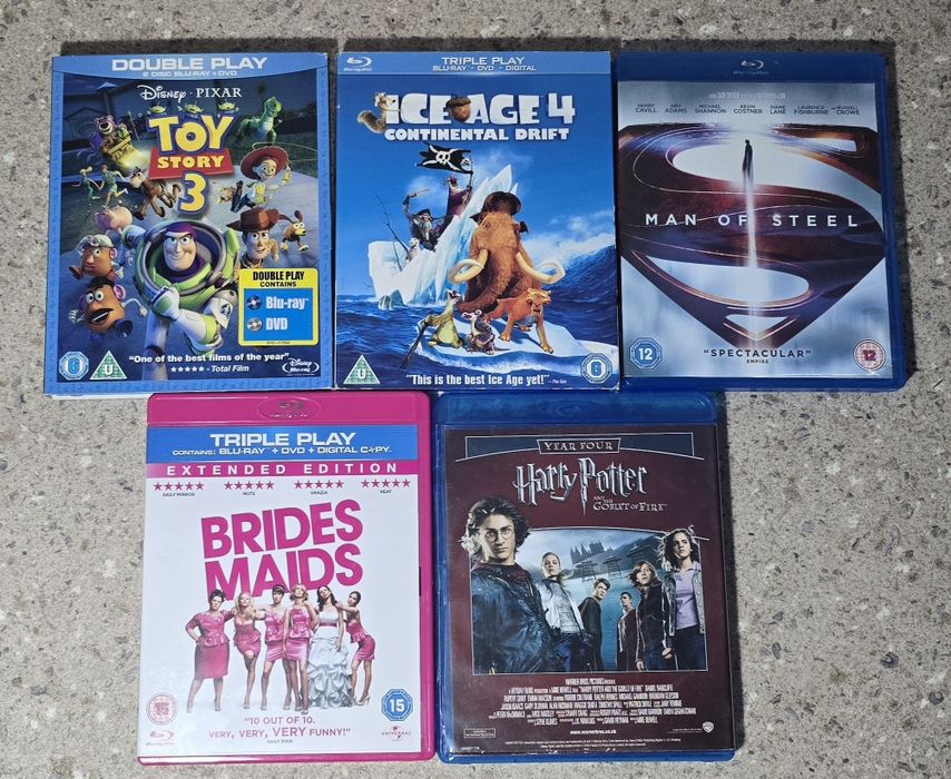 Lot 22 Blu-ray originale – Harry Potter, Planet Earth, Hobbit, Star Wars