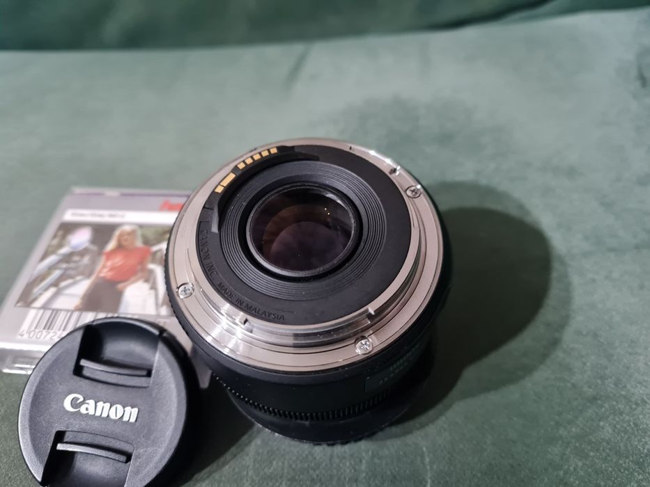 Canon EF 50mm 1.8 STM + filtru UV Hoya + filtru Hama ND-2