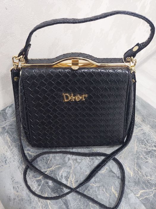 Кожаный клатч новый