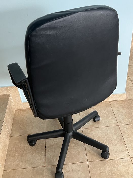 Scaun de birou piele ecologica neagra