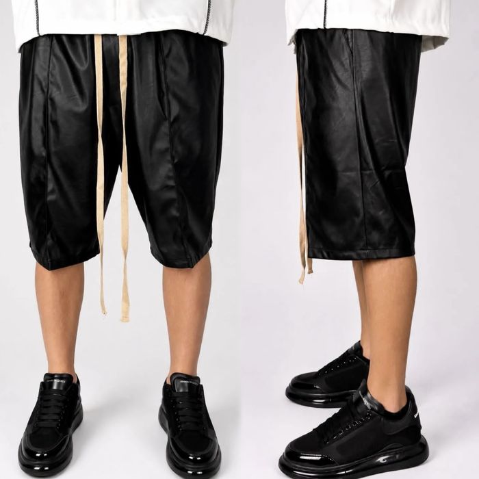 Pantaloni scurti Piele cu sireturi lungi! Calitate superioara!