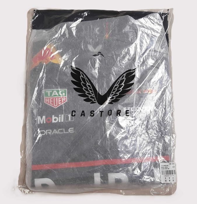 Red Bull Racing F1 Team 1/4 Zip Top - Оригинална мъжка блуза с цип