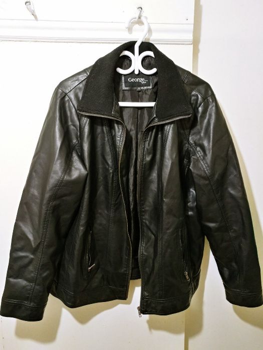 3 geci din imitatie piele pentru femei, masura mare - Nefolosite