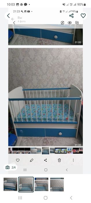 Продам детскую кровать