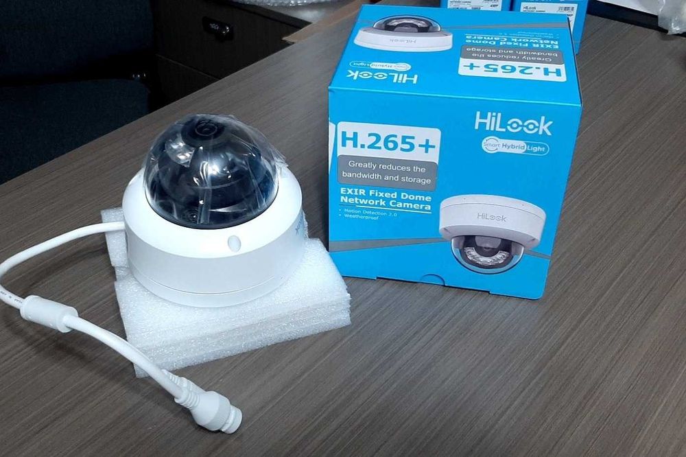 HiLook IPC-D160HA-LU (2.8mm) — IP камера купольная, 6 Мп