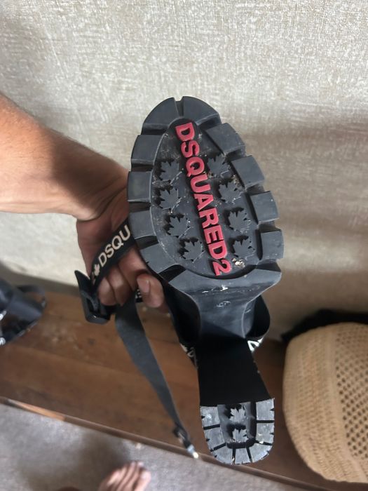 ботуши dsquared size 38 чисто нови