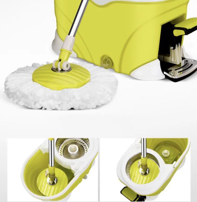 Набор ведро и швабра