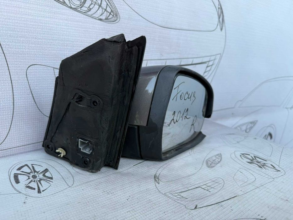 Oglindă Retrovizoare Dreapta Electrică 8 Pini Ford Focus 2171861 / BM51-17682-EF / [2010-2017] / (5D3)