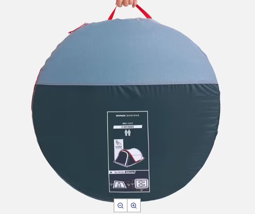 Cort camping. Se face singur in 2 secunde