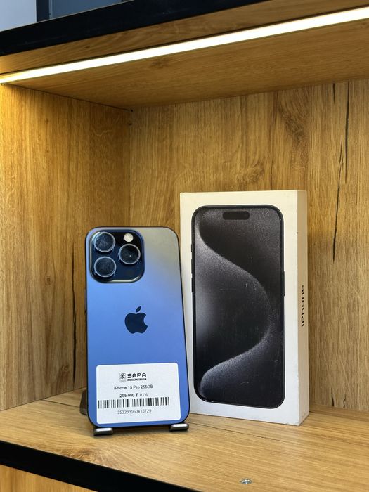 айфон 15 про синий 81%