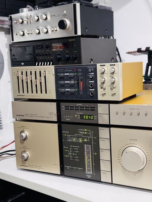 Amplificator legendar de inaltă fidelitate PIONEER A-9,110W/canal 8ohm