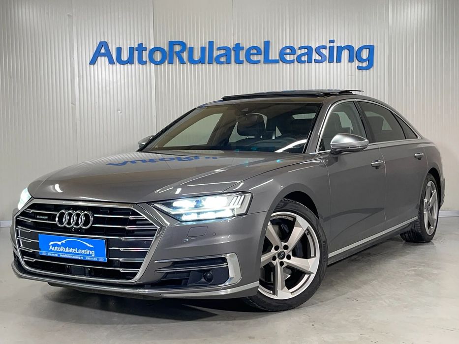 Audi A8 GARANTIE 2 ANI, MHEV, Long Editon, Masaj, Night Vision, TV, B&O