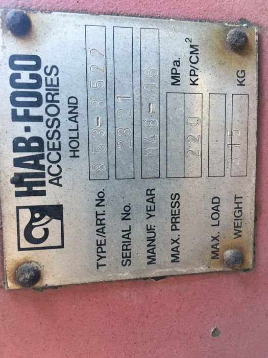 Кофа за кран хидравлична