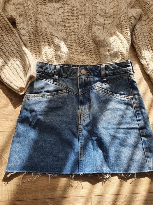 Fusta blugi / denim sinsay marimea xxs xs