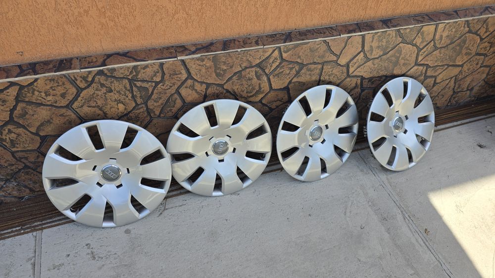 Jante de otel 16" prindere 5x112 + capace Audi