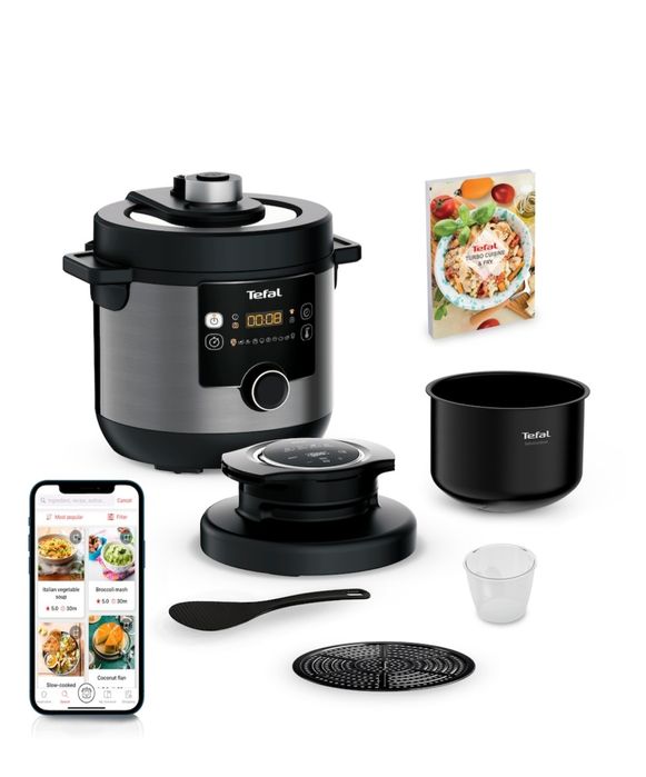 Oala sub presiune electrica Tefal Turbo Cuisine & Fry CY778830
