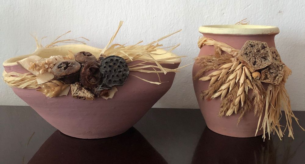 Set decorativ din ceramica