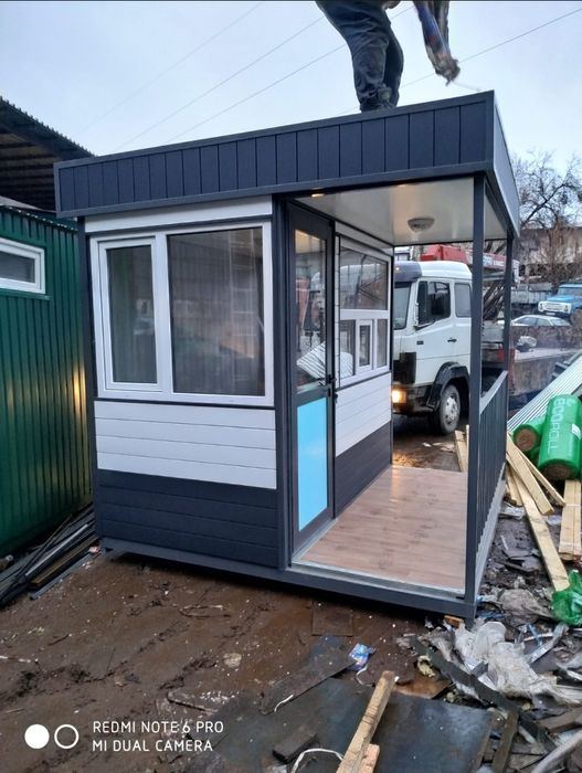 Пост охраны пропускной будка КПП