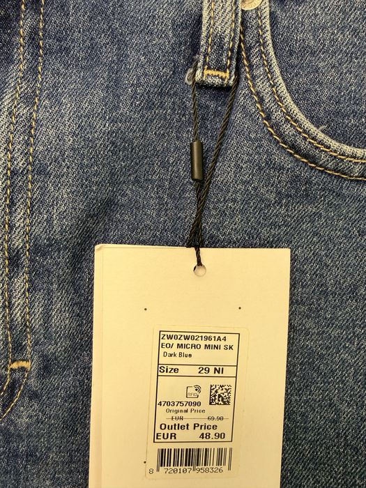 Fustă Calvin Klein,de blugi,mărimea 29,M preț 120 ron
