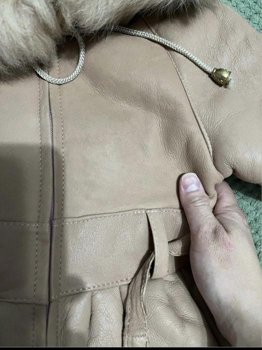 дубленка натуральная для девочки