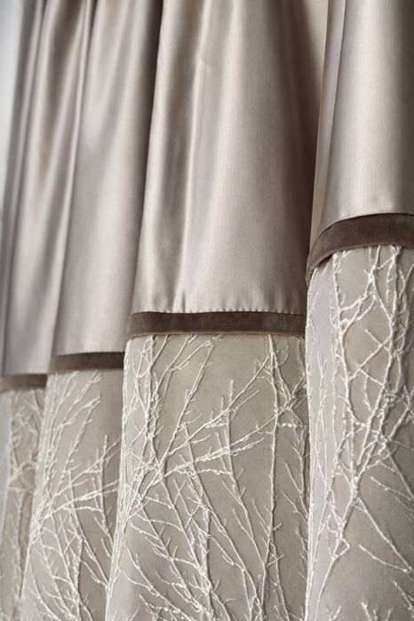 Готовый комплект штор