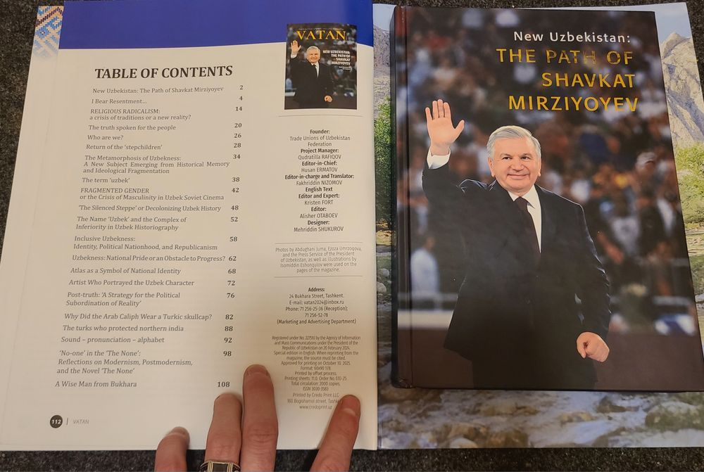 New Uzbekistan Collection — Premium sovg‘a (Book + Magazine)