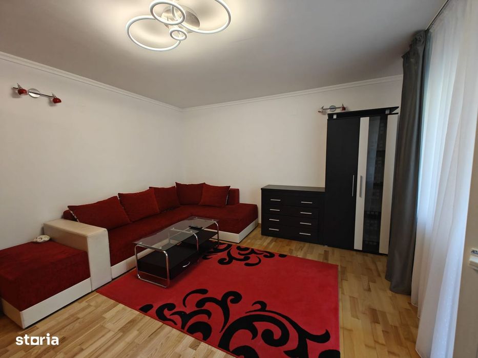 Garsoniera de inchiriat, 38mp,balcon inchis, zona Stejarului, Floresti
