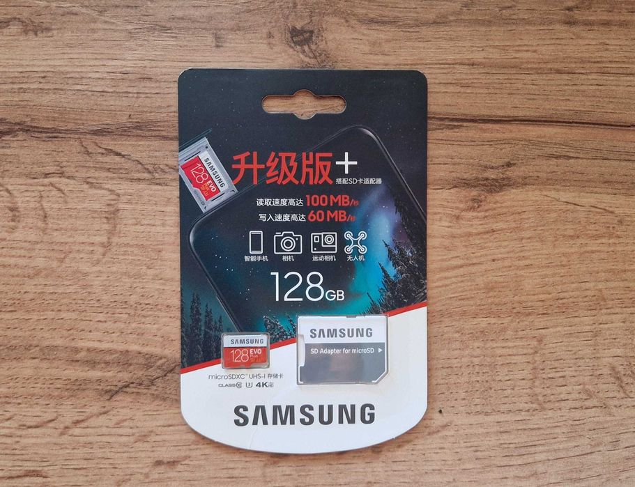 Продам оригинальную карту памяти Samsung microSDXC 128gb U3