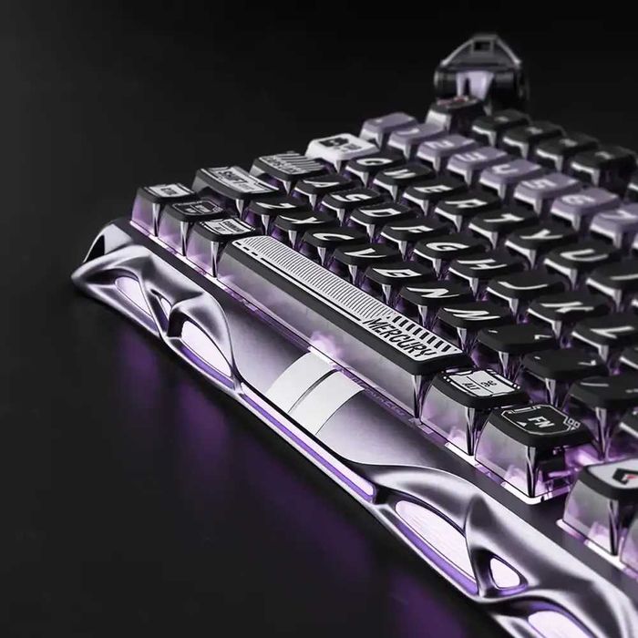 ; Клавиатура Gravastar Mercury V75 Pro (Iron Purple) Magnetic Switch