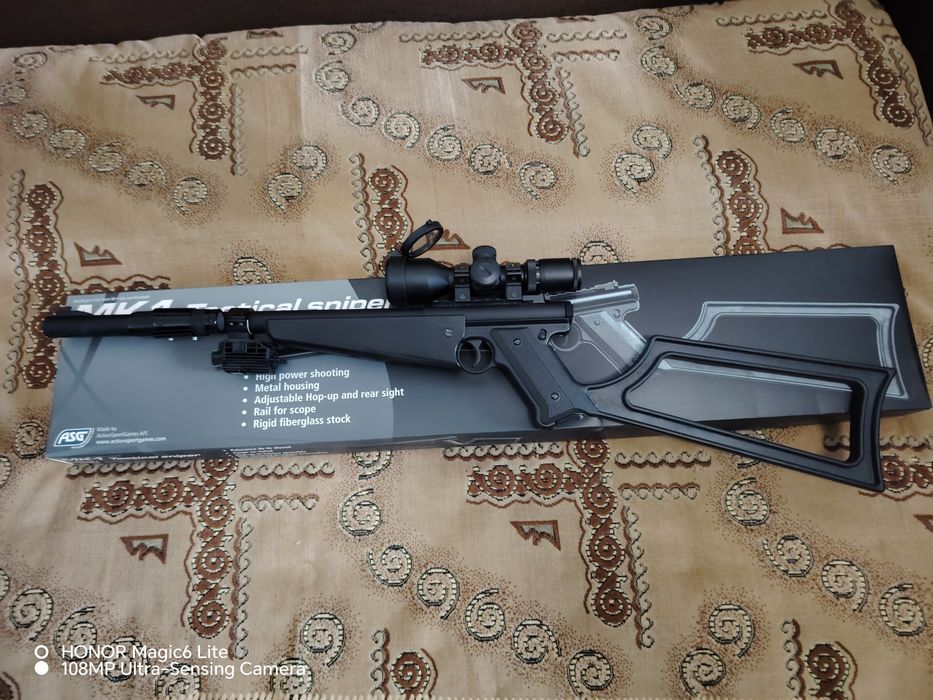 Tactucal Sniper MK1 Green GAS stare excepț, garanție, urgent