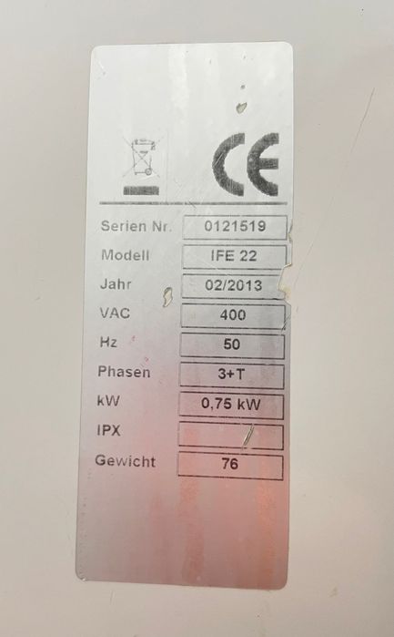 Тестобъркачка MODEL: IFE 22