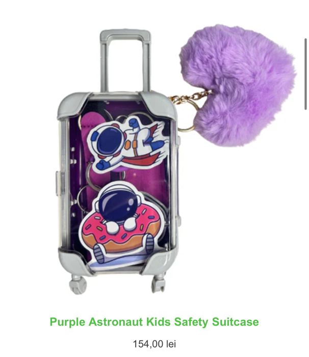 Breloc personalizat autoaparare pentru copii sau femei