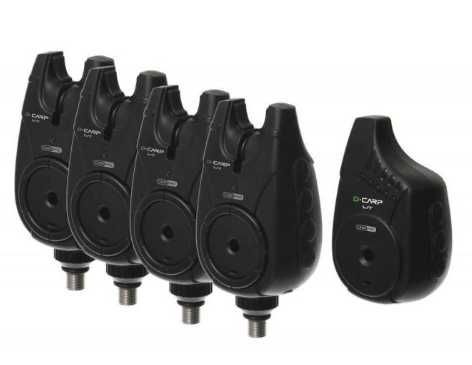 Set Avertizoare + Statie Carp Pro D-Carp, 4+1 - PRODUS NOU