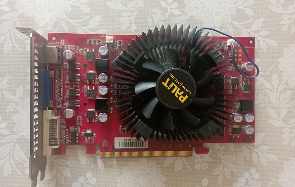 Видеокарта GF9800 GT 1024M DDR3 256B б. У